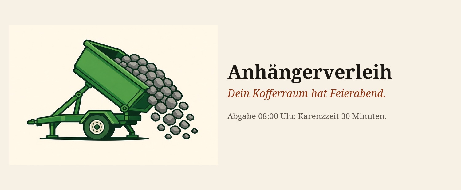 Logo mit Spruch